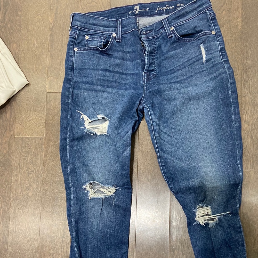 7 for all mankind Josefina skinny boyfriend